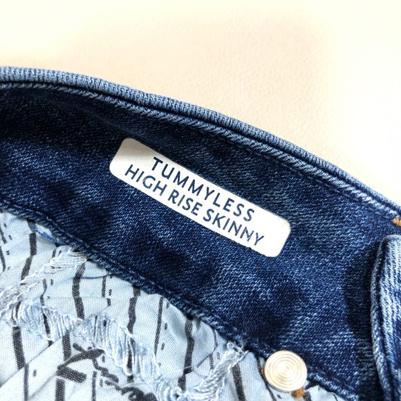 Seven7 Tummyless High Rise Skinny Size 12 - Picture 8 of 16